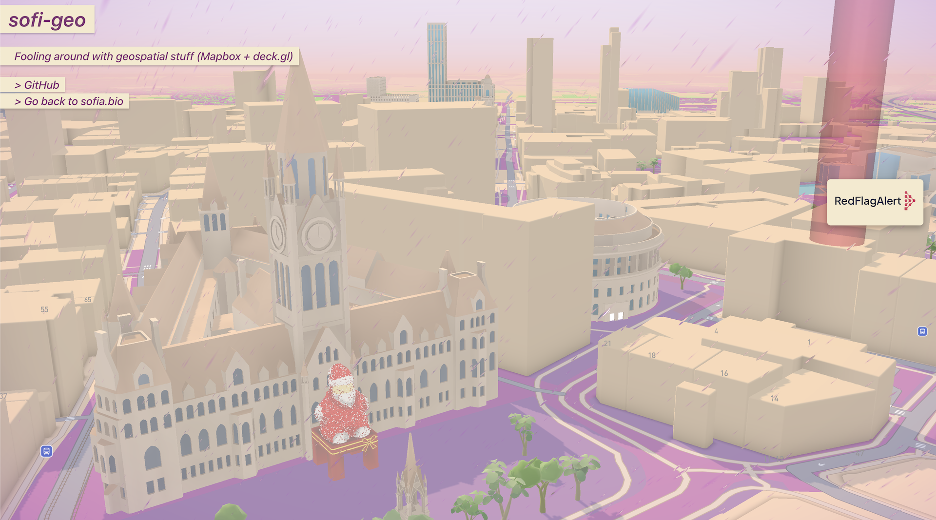 Screenshot taken from geo.sofia.bio